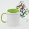 Sublimation Farbe tassen innere Farbe und Griff Farbe Tassen Tasse Tassen